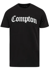 Mister Tee T-Shirt Compton Tee Schwarz/Braun/Dunkelrot