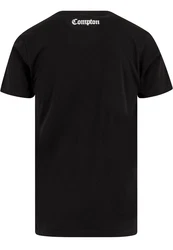 Mister Tee T-Shirt Compton Tee Schwarz/Braun/Dunkelrot