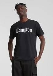 Mister Tee T-Shirt Compton Tee Schwarz/Braun/Dunkelrot