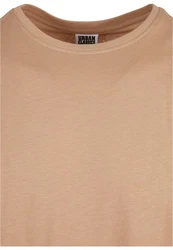 Urban Classics Herren Shaped Long Tee T-Shirt Braun/Khaki/Beige