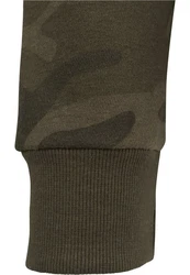 URBAN CLASSICS Herren High Neck Camo Hoody (1-tlg) Camo