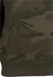 URBAN CLASSICS Herren High Neck Camo Hoody (1-tlg) Camo