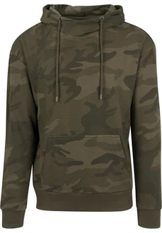 URBAN CLASSICS Herren High Neck Camo Hoody (1-tlg) Camo URBAN CLASSICS Herren High Neck Camo Hoody (1-tlg) Camo