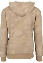 URBAN CLASSICS Herren High Neck Camo Hoody (1-tlg) Camo
