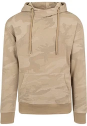 URBAN CLASSICS Herren High Neck Camo Hoody (1-tlg) Camo