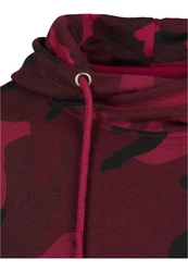 URBAN CLASSICS Herren High Neck Camo Hoody (1-tlg) Camo
