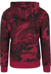 URBAN CLASSICS Herren High Neck Camo Hoody (1-tlg) Camo