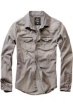 Brandit Hemd Riley Denim Khaki/Braun/Grau/Beige