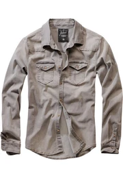 Langarmhemd Herren Riley Denim Shirt (1-tlg)