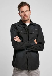 Langarmhemd Herren Hardee Denim Shirt (1-tlg)