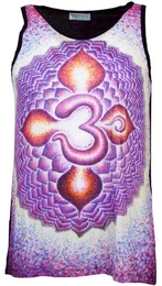 Tanktop Psytrance Tank Top, Mnner Top - Psytrance OM Psychedelic, Goa Style, Festival, alternative Bekleidung