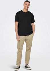 Only & Sons T-Shirt 'Max' Schwarz/Dunkelblau