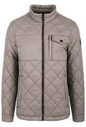 bugatti Steppjacke Stehkragen Braun/Khaki/Beige/Grau