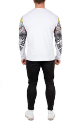 Cipo & Baxx Longsleeve Herren Longsleeve BA-CL488 Weiß (BA-CL488)