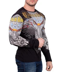 Cipo & Baxx Longsleeve Herren Longsleeve BA-CL488 Schwarz