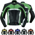 German Wear Motorradjacke GW409J Grün/Dunkelgrün