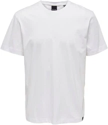 Only & Sons T-Shirt 'Max' Weiß/Grau/Creme