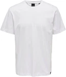 Only & Sons T-Shirt 'Max' Weiß/Grau/Creme