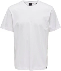 Only & Sons T-Shirt 'Max' Weiß/Grau/Creme