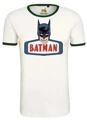 LOGOSHIRT T-Shirt Batman Face Creme/Weiß/Grün/Beige/Dunkelgrün/Schwarz/Khaki/Braun
