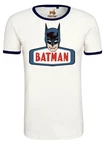 LOGOSHIRT T-Shirt Batman Face Creme/Weiß/Schwarz/Braun/Beige