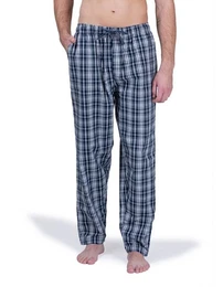 Schlafhose Herren Webhose Freizeithose Loungewear aus 100% Baumwolle