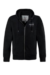 Cordon Sport Sweatjacke King Hoodie Dunkelblau/Schwarz/Hellblau/Blau