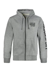 Cordon Sport Sweatjacke King Hoodie Grau/Dunkelgrau/Hellgrau