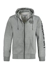 Cordon Sport Sweatjacke King Hoodie Grau/Dunkelgrau/Hellgrau