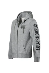 Cordon Sport Sweatjacke King Hoodie Grau/Dunkelgrau/Hellgrau