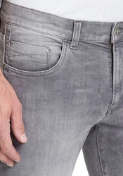 Pioneer Authentic Jeans Straight-Jeans Eric Megaflex Hellgrau/Grau