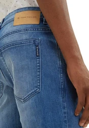 TOM TAILOR Slim-fit-Jeans JOSH Blau/Creme/Weiß/Hellblau