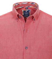 Redmond Kurzarmhemd uni Modern Fit 