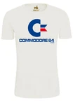 LOGOSHIRT T-Shirt Commodore Gelb/Rot/Grau