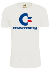 LOGOSHIRT T-Shirt Commodore Gelb/Rot/Grau
