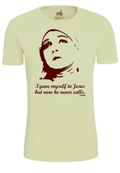 LOGOSHIRT T-Shirt I Gave Myself To Jesus Hellgrün/Grün/Neonfarben/Gelb