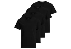 Jack & Jones T-Shirt JACBASIC CREW NECK TEE Schwarz