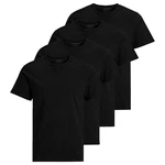 Jack & Jones T-Shirt JACBASIC CREW NECK TEE Schwarz