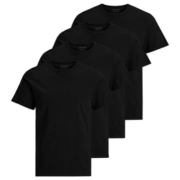T-Shirt Herren T-Shirt, 4er Pack - JACBASIC CREW NECK TEE, (Packung, 4er Pack)