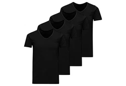 Jack & Jones T-Shirt JACBASIC CREW NECK TEE Schwarz
