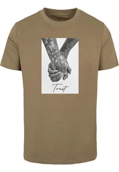 Mister Tee Trust 2.0 Tee Beige/Braun/Dunkelgrün/Khaki/Grau