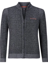Jan Vanderstorm Strickjacke INGRABAN Rot/Grau/Dunkelgrau/Hellblau/Dunkelrot/Dunkelblau