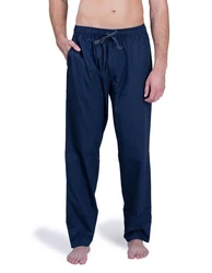Moonline Schlafhose Herren Dunkelblau/Blau