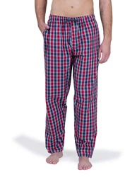 Moonline Schlafhose Herren Rosa/Lila/Rot/Mischfarben