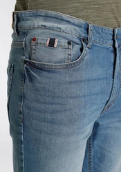 H.I.S Jeansshorts DEYO Blau/Hellblau