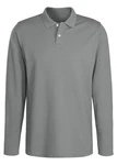 Beachtime Langarm-Poloshirt mit Polokragen und Knopfleiste Dunkelgrün/Grün/Hellgrau/Grau/Hellgrün/Khaki