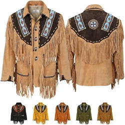 German Wear Trachtenjanker GW960J Westernjacke Reiter Jacke Western-Lederjacke 