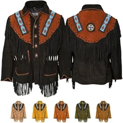 German Wear Trachtenjanker GW960J Westernjacke Reiter Jacke Western-Lederjacke 