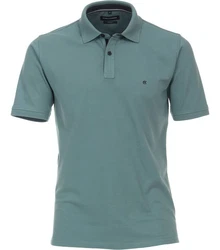 CASAMODA Poloshirt Grün/Blau/Türkis