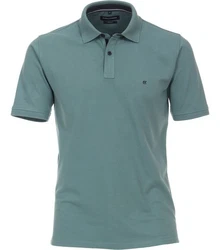 CASAMODA Poloshirt Grün/Blau/Türkis